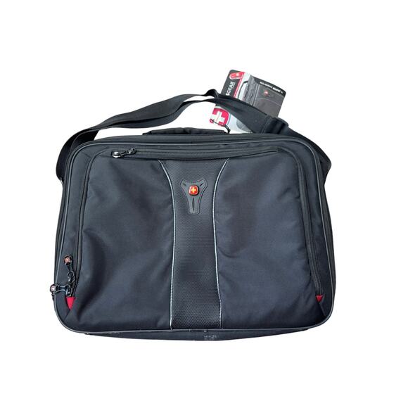 SWISSGEAR JASPER Messenger Laptop bag,  Lots of pockets! NWT! - Picture 1 of 15